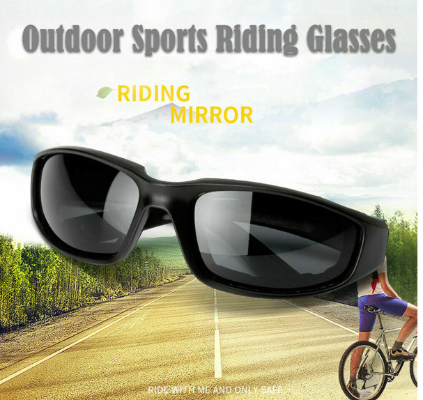 1 pairs Motorcycle Sports Biker Riding Glasses Wind Resistant Eye Protection Spo
