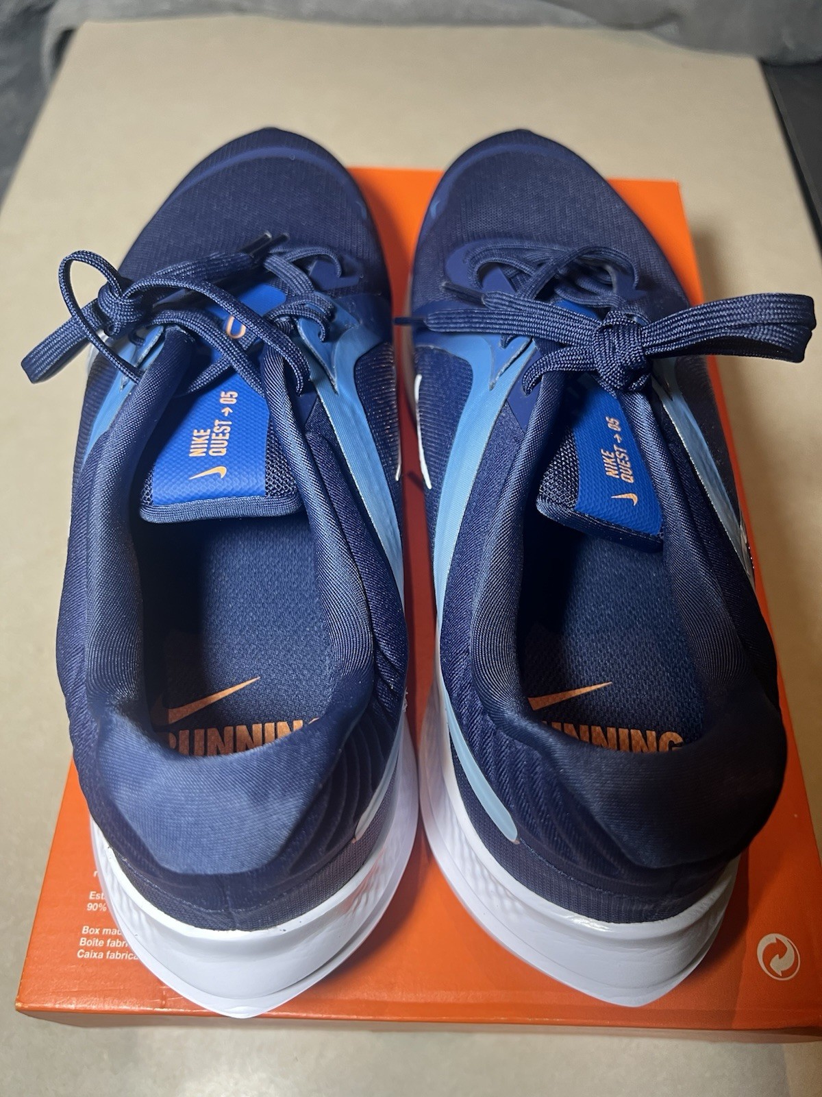 Size 13 – Nike Quest 5 Midnight Navy