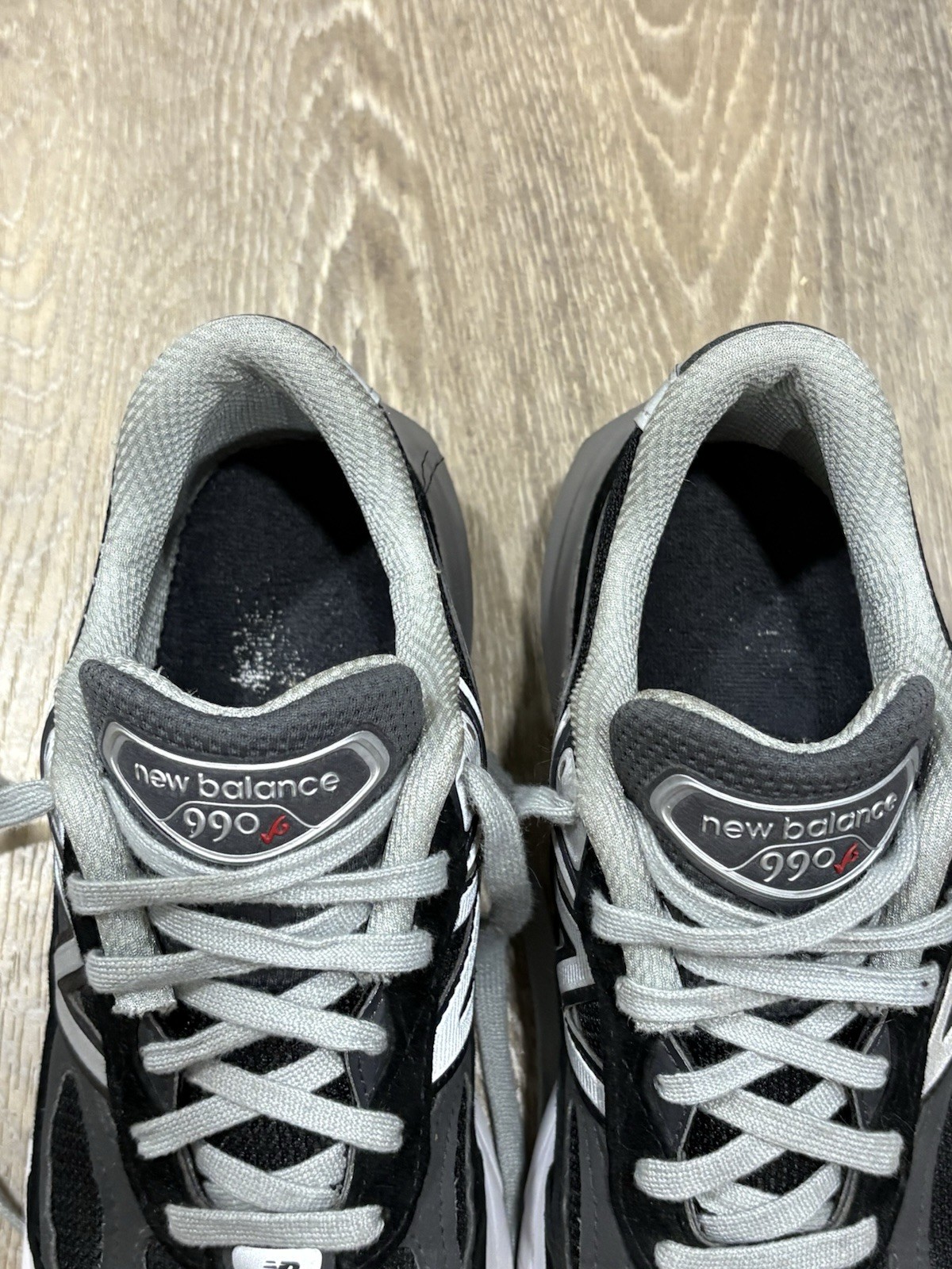 Size 8 – New Balance 990v6 Made in USA Black Silver