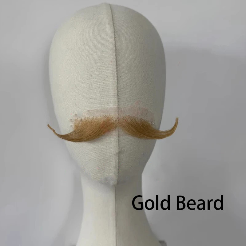 Fake Beard Simulated Moustachio Prop Foreign Eight Character Upright Beard