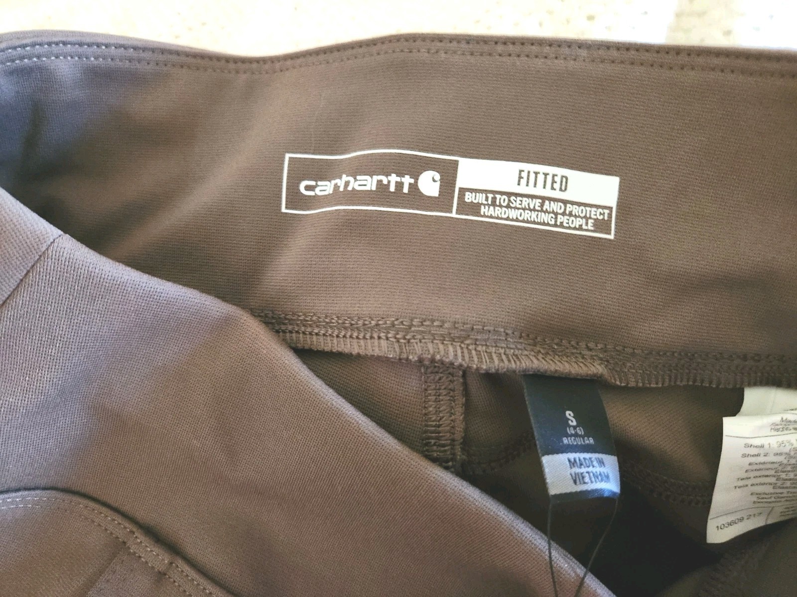 Carhartt Force Fitted Lightweight Utility Legging – BN3609-W Tarmac S (4-6) Reg.