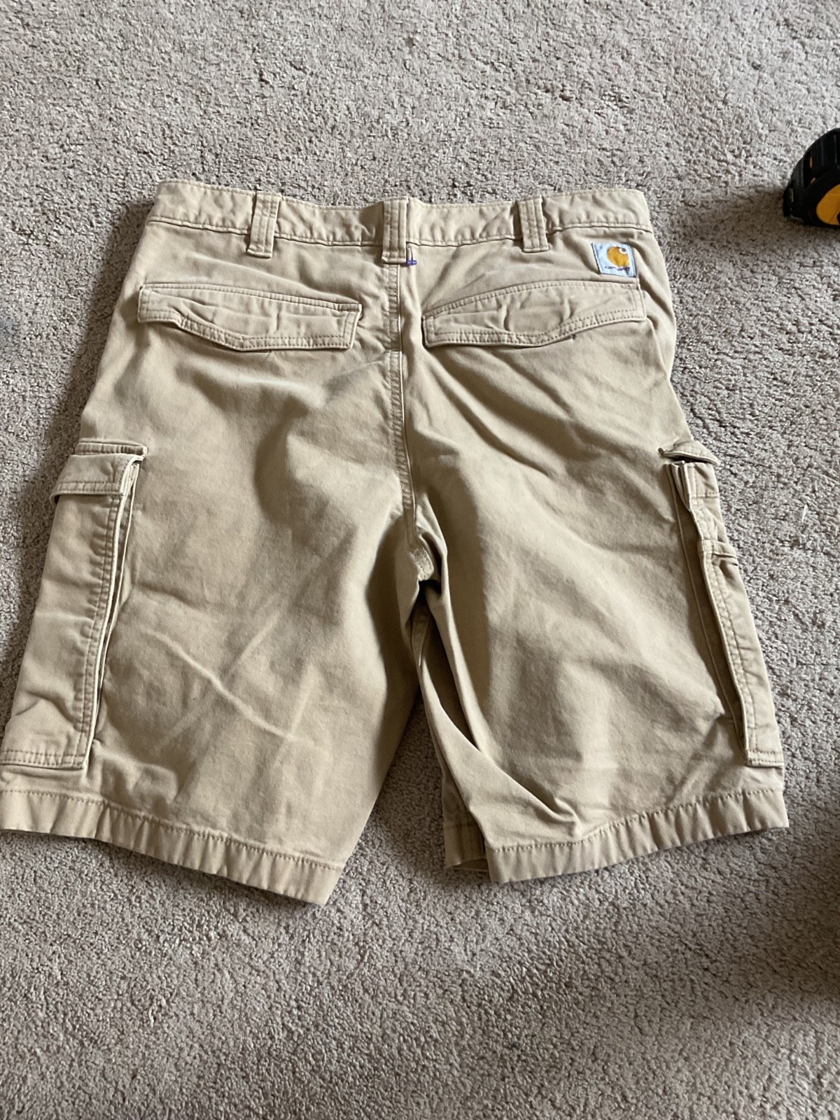 Carhartt Double Knee Pants Mens 36×29 Relaxed Fit Grunge Baggy Distressed Paint