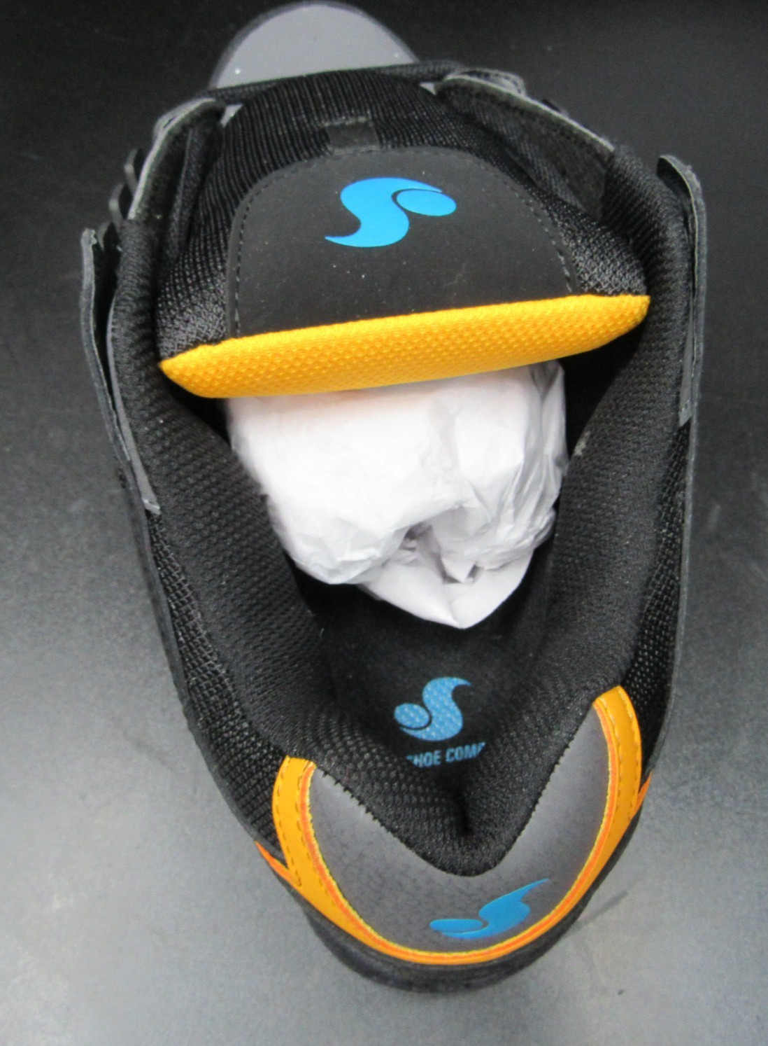 DVS Skateboard Shoes Celsius Black/Orange/Blue Men’s 9 972