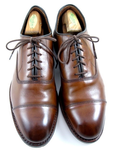 Allen Edmonds “PARK AVENUE” Cap-Toe Oxfords 9.5 D Dark Chili Made in USA(781N)
