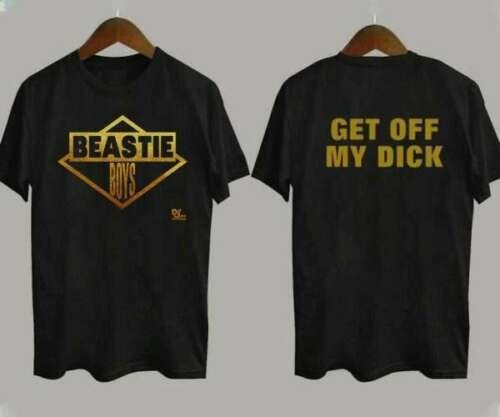 Beastie Boys Get Off My Dick Run DMC Rap Tour Vintage 1986 T Shirt