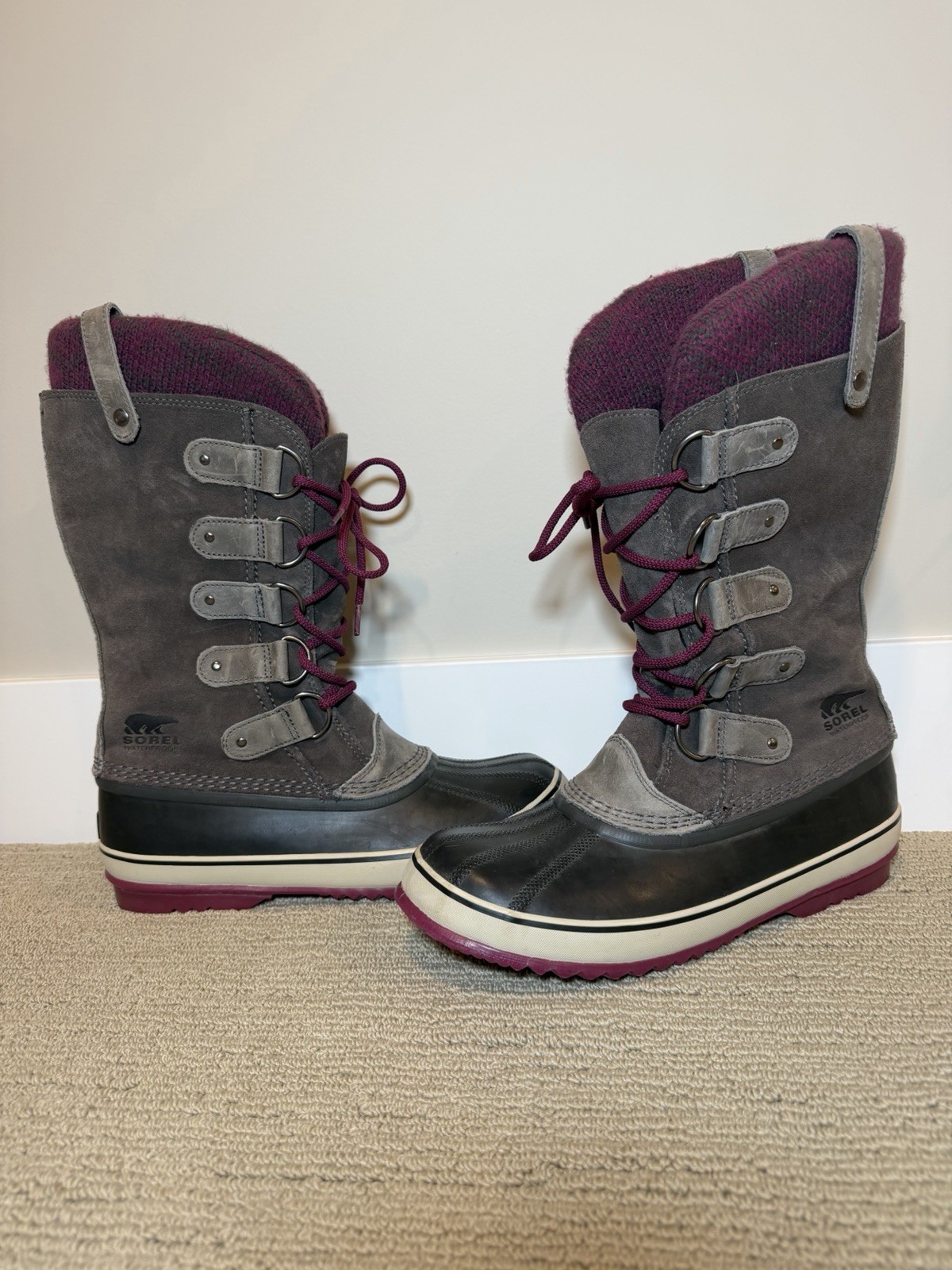 Sorel Women’s Joan of Arctic Women’s Insulated Winter Snow Boots Size 12