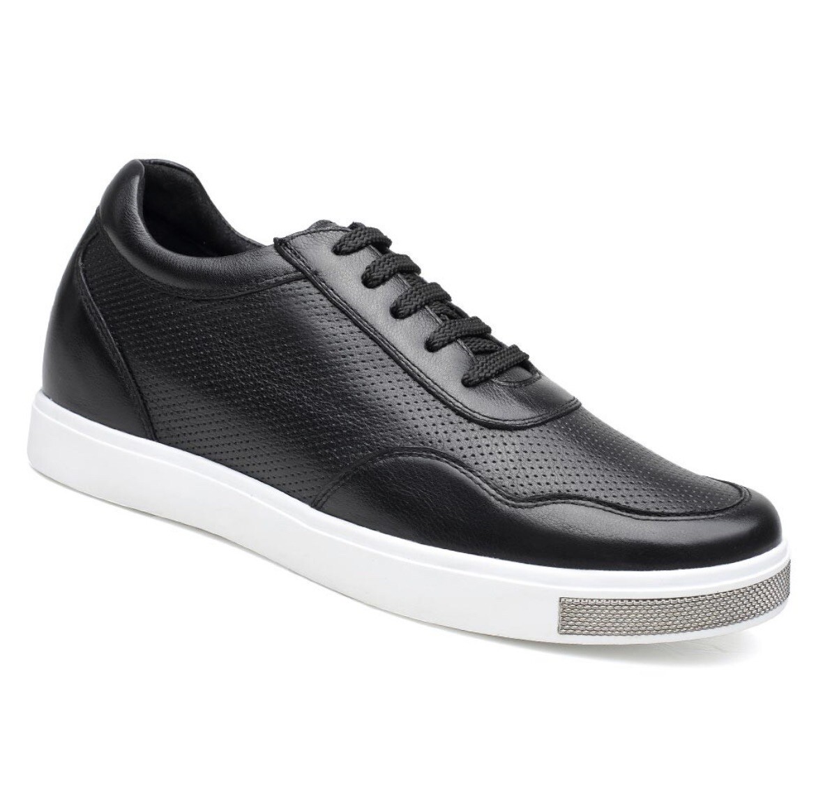 US9 CHAMARIPA 6cm/2.36″ Elevator Shoes Height Increasing black Sneaker Men