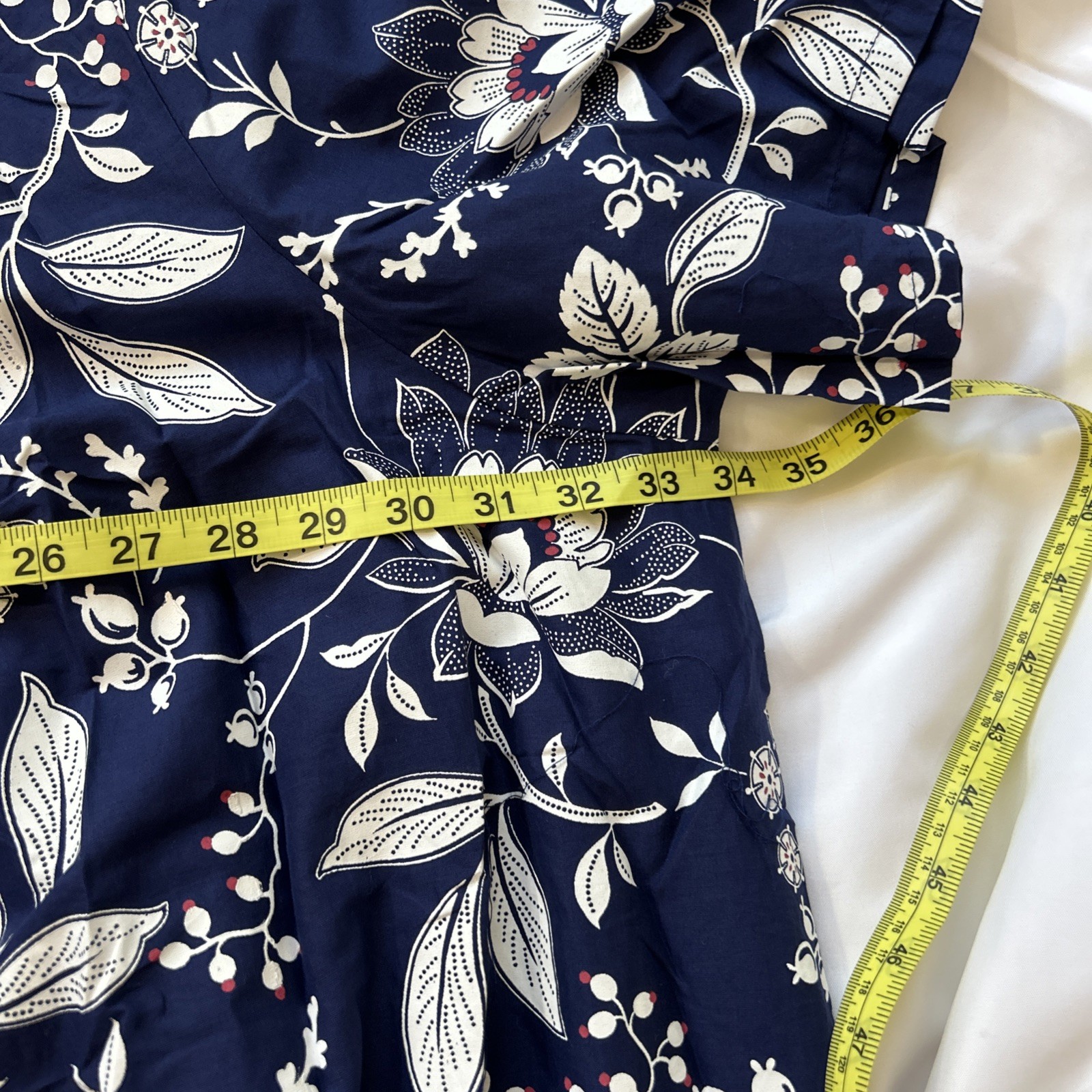 Only Necessities Sz 5x 38/40 Kaftan Gown House Dress Women’s Blue Floral Casual