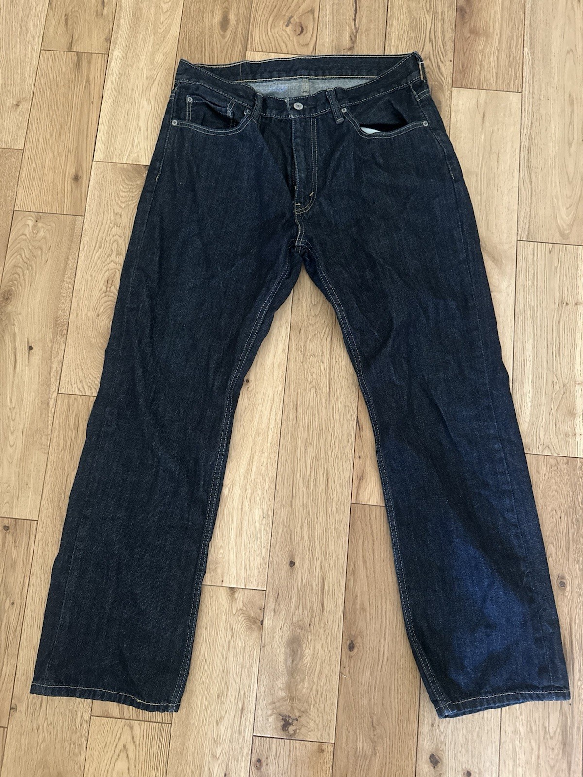 Levi’s Men’s 559 Dark Wash Jeans, W33 L32