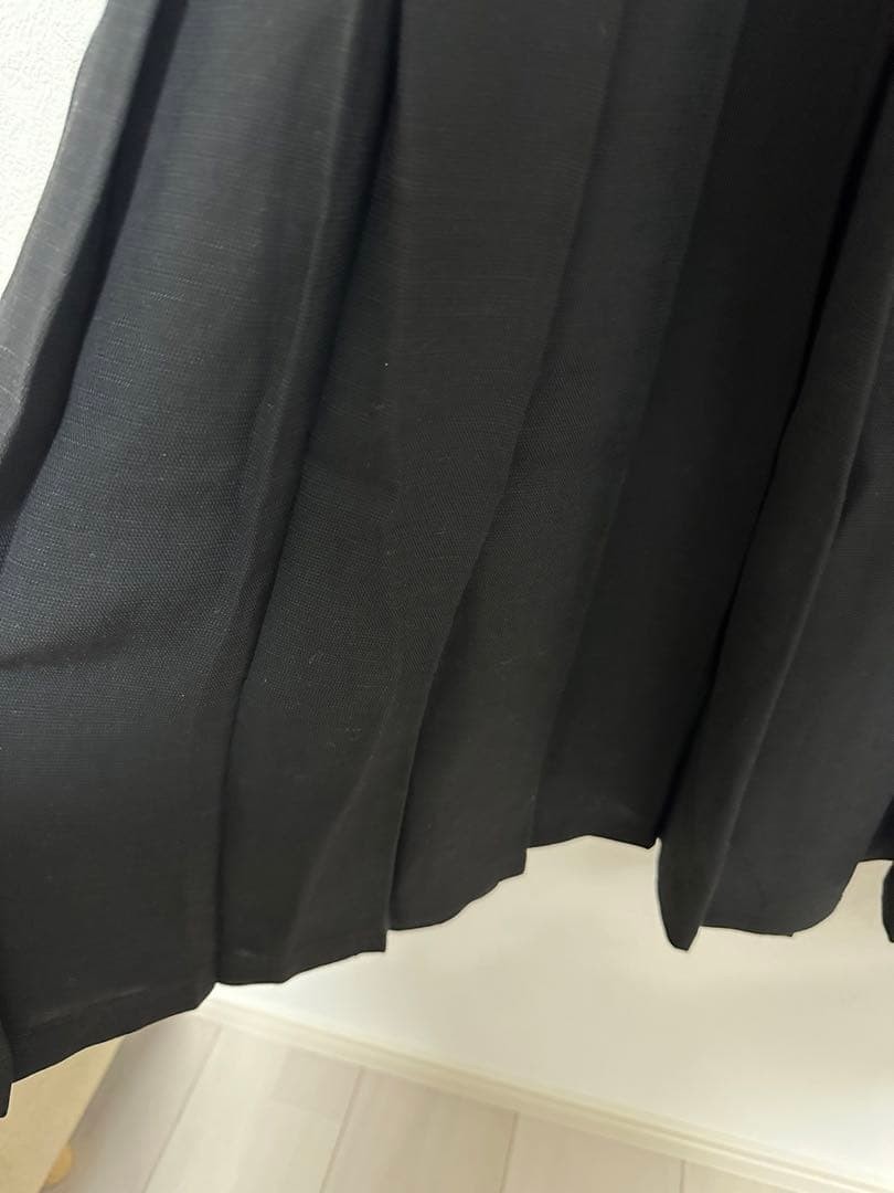 Deuxieme Classe KALLMEYER Black Pleated Skirt Size S Spring/Summer