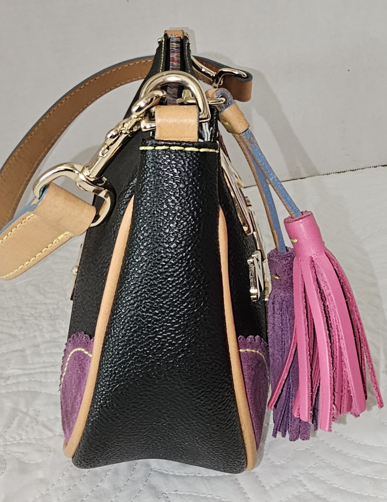 DOONEY & BOURK Vintage Lohan 1 Limited Edition Shoulder Bag Brown Leather