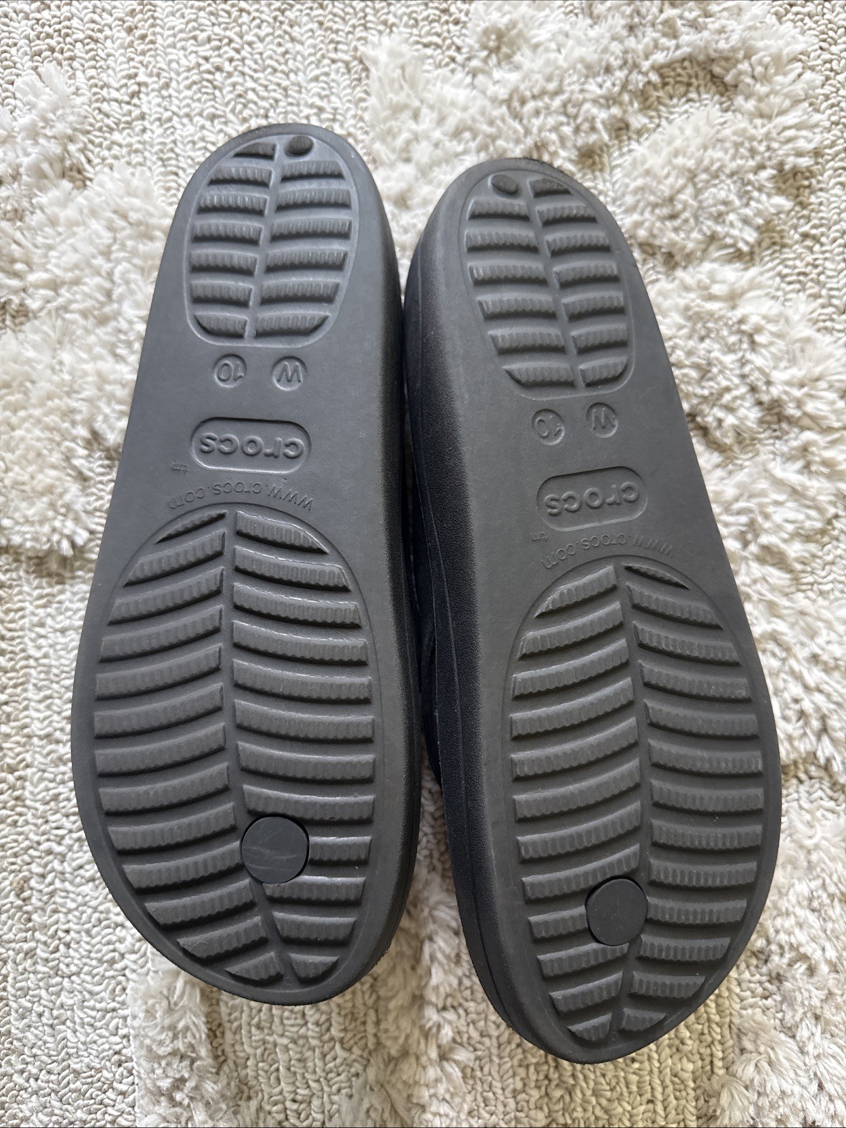Crocs Baya Platform Flip Sandal Black Women’s 10