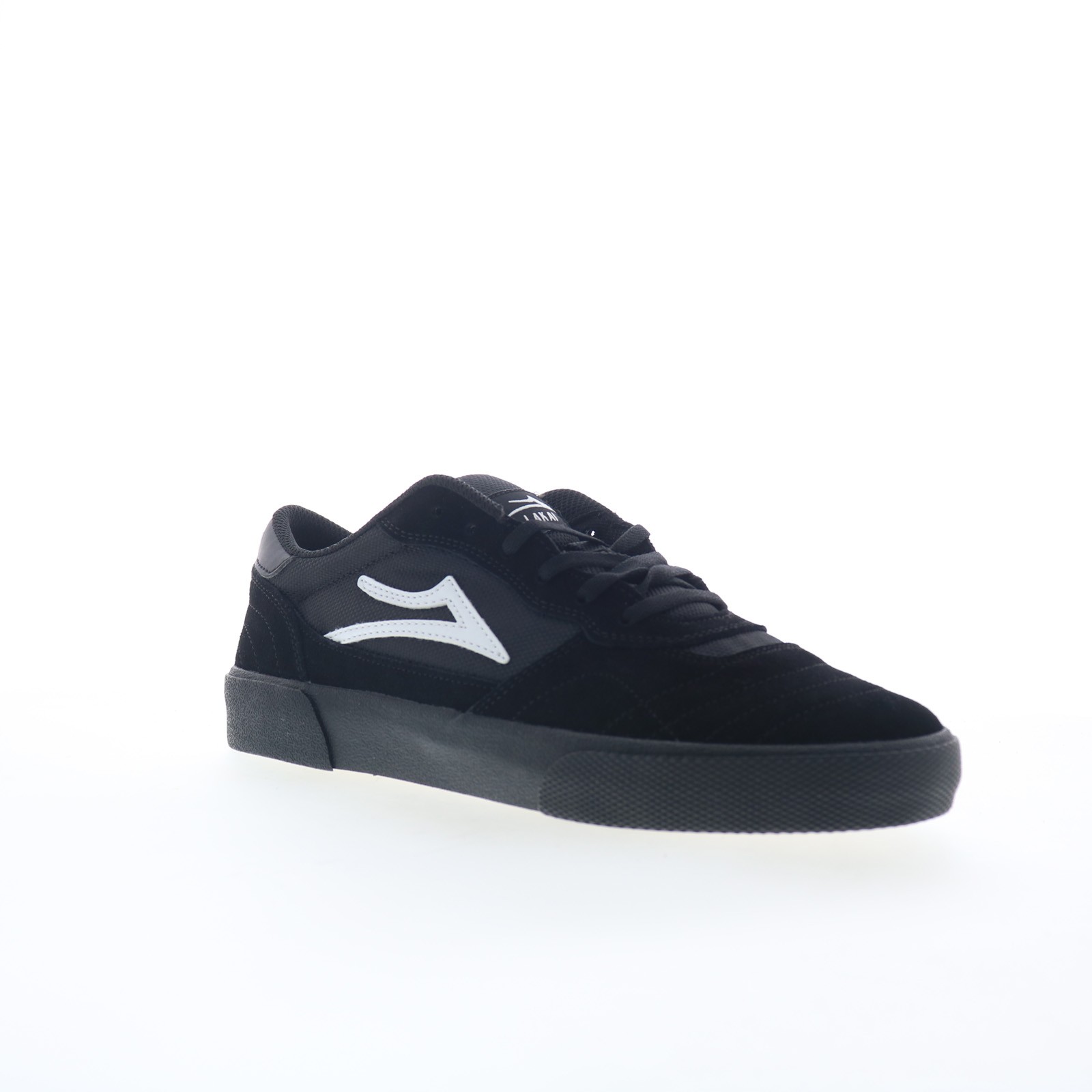Lakai Cambridge Mens Black Suede Lace Up Skate Inspired Sneakers Shoes