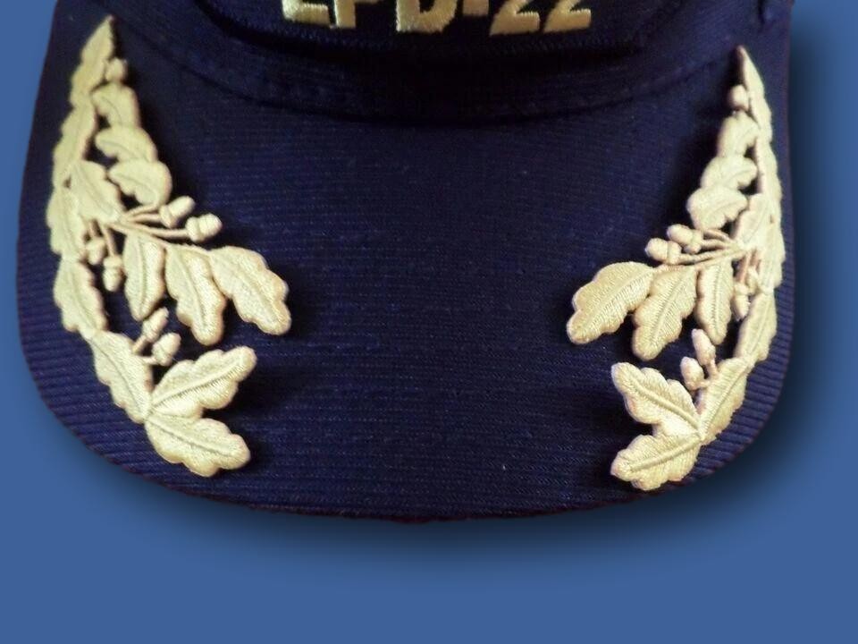 U.S MILITARY EMBROIDERED NAVY SCRAMBLED EGGS IRON ON FOR ADMIRAL OR GENERAL