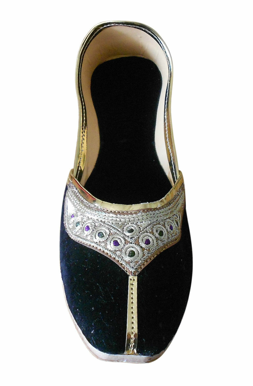 Women Shoes Indian Handmade Wedding Leather Ballerinas Jutties US 6-12