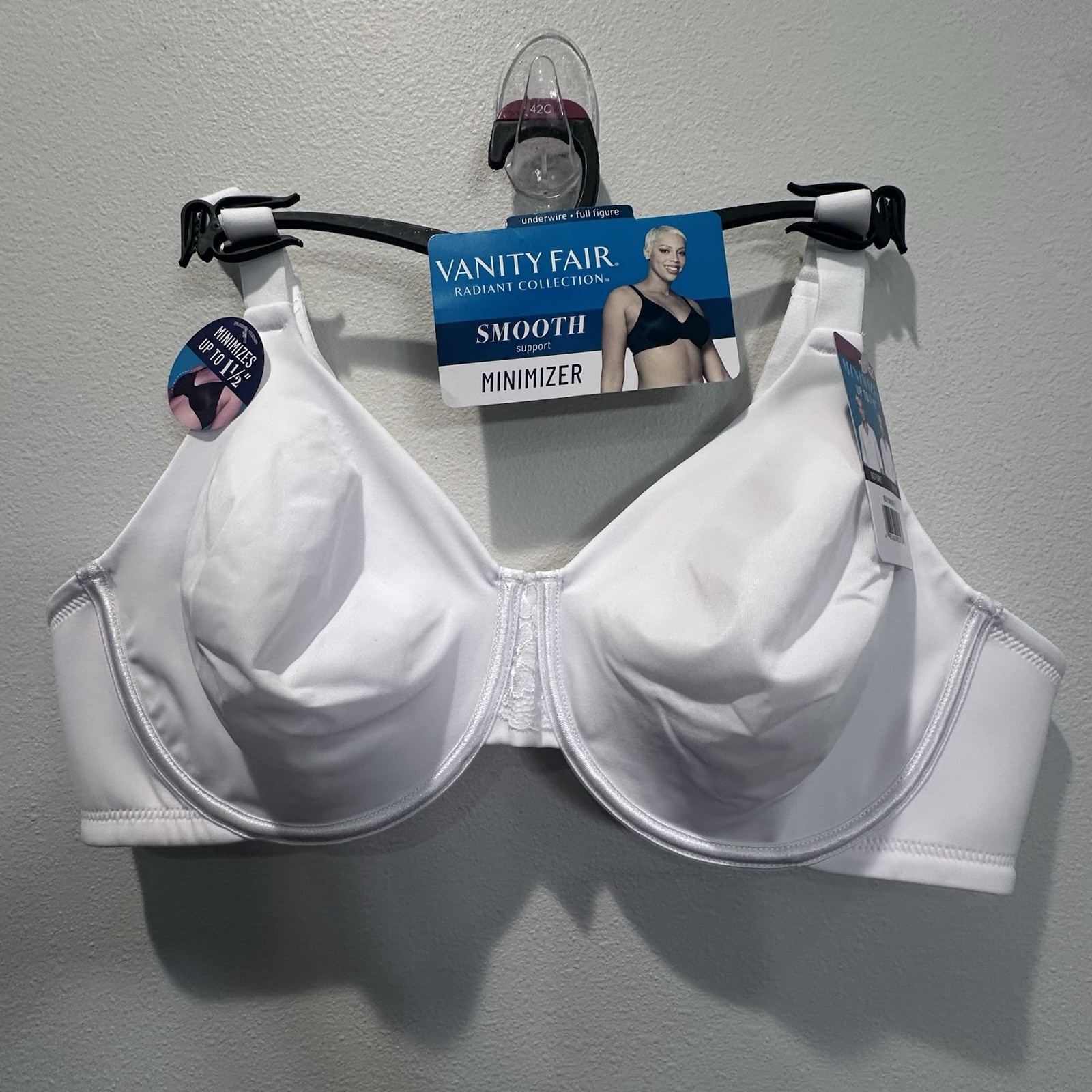 Vanity Fair Radiant Collection Women’s Full Figure Underwire Bra Size 42C