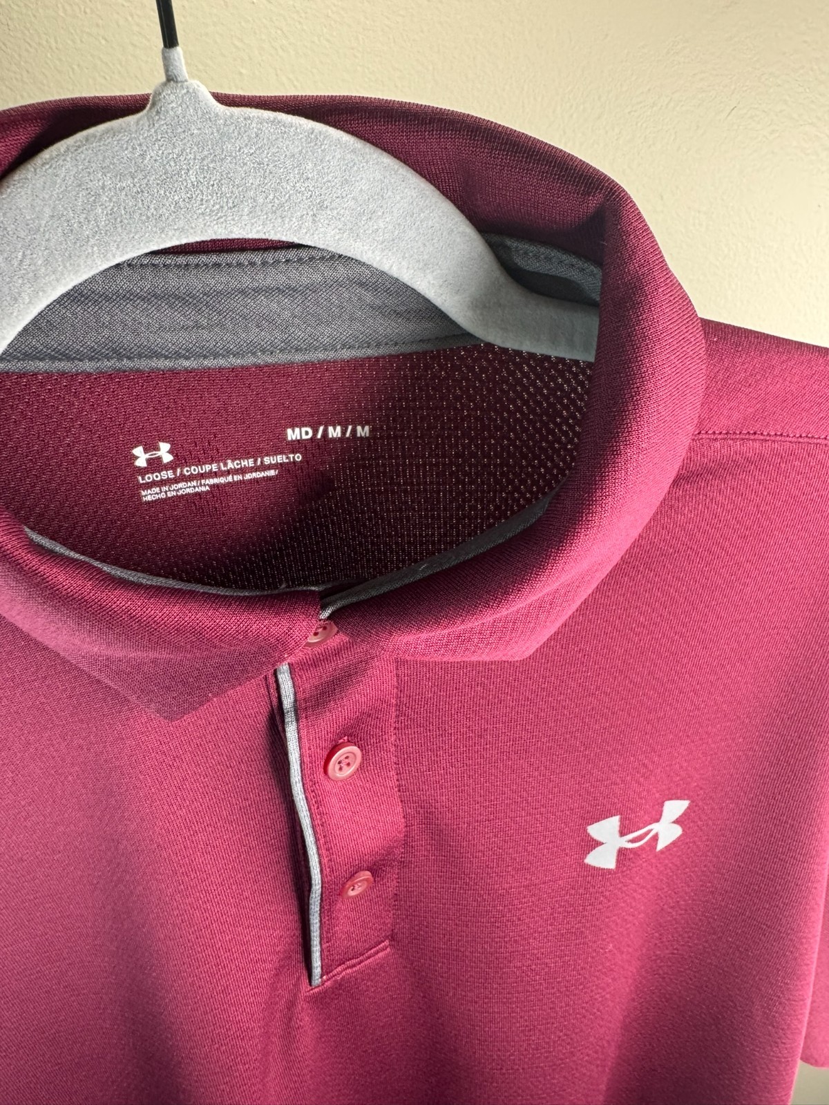 Under Armour Men’s Size Medium Tech Polo 2.0 Short Sleeve