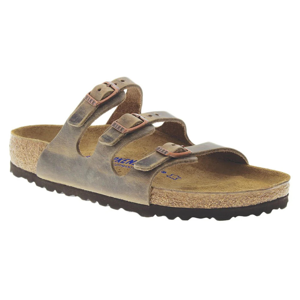 BIRKENSTOCK FLORIDA SOFT FOOTBED OILED LEATHER WOMEN SANDALS