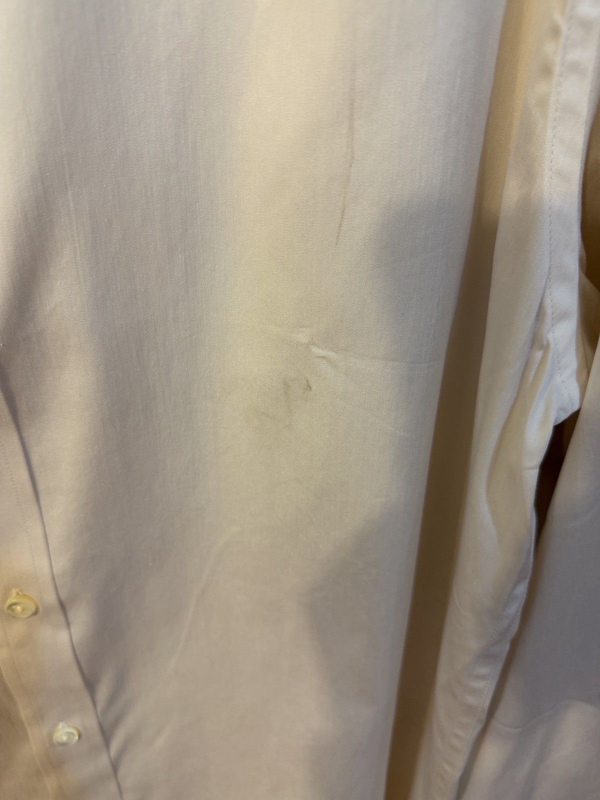 Todd Snyder Cream Silk Spread Collar Dress Shirt. Sz 16. NWT. SEE PICTURES
