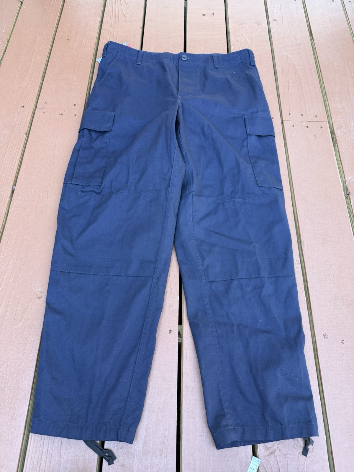 TRU-SPEC Pants Mens Large True Navy Series Original Tactical Cargo Ripstop