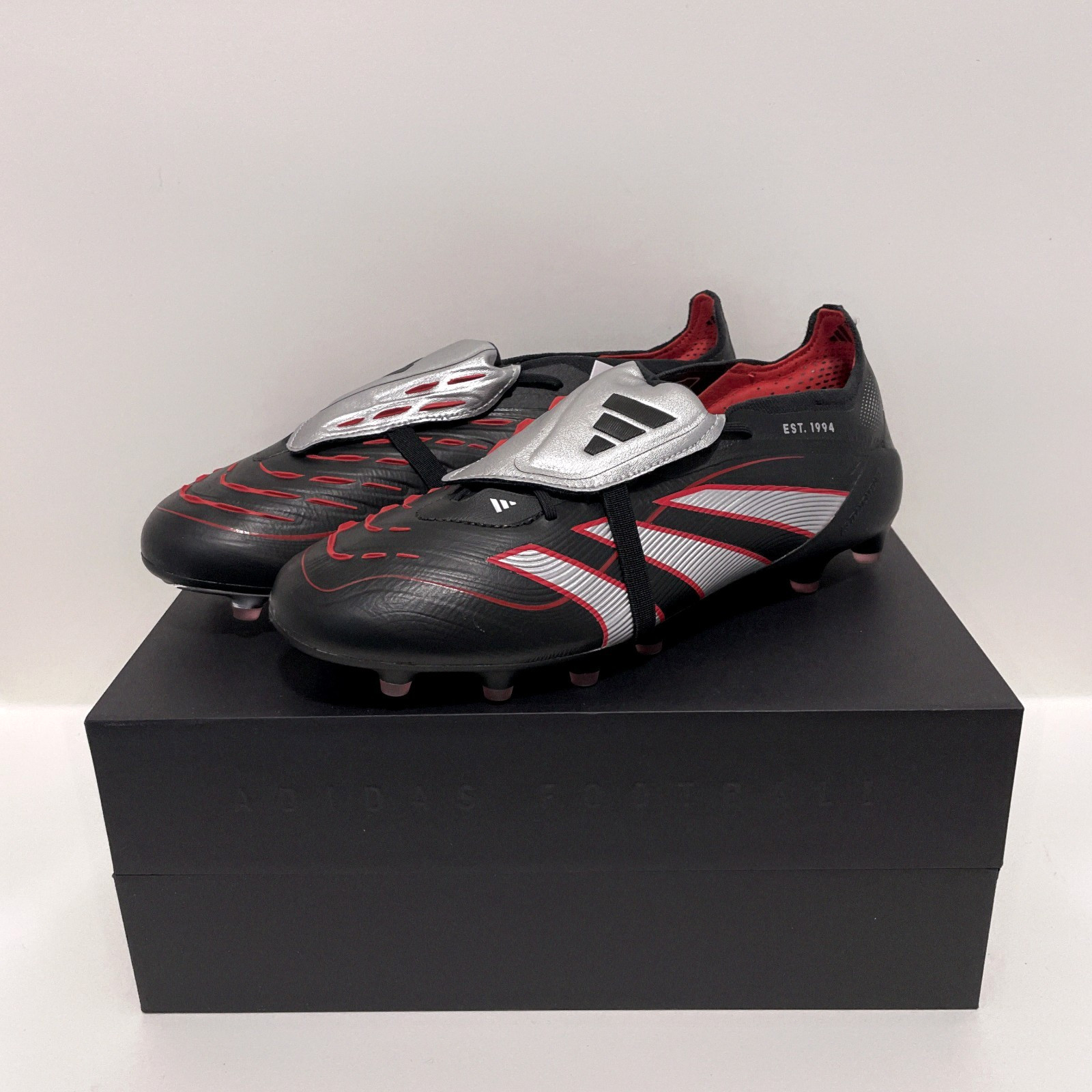 adidas Predator Elite BSR Folding Tongue Artificial Turf Cleats HQ2275 Black