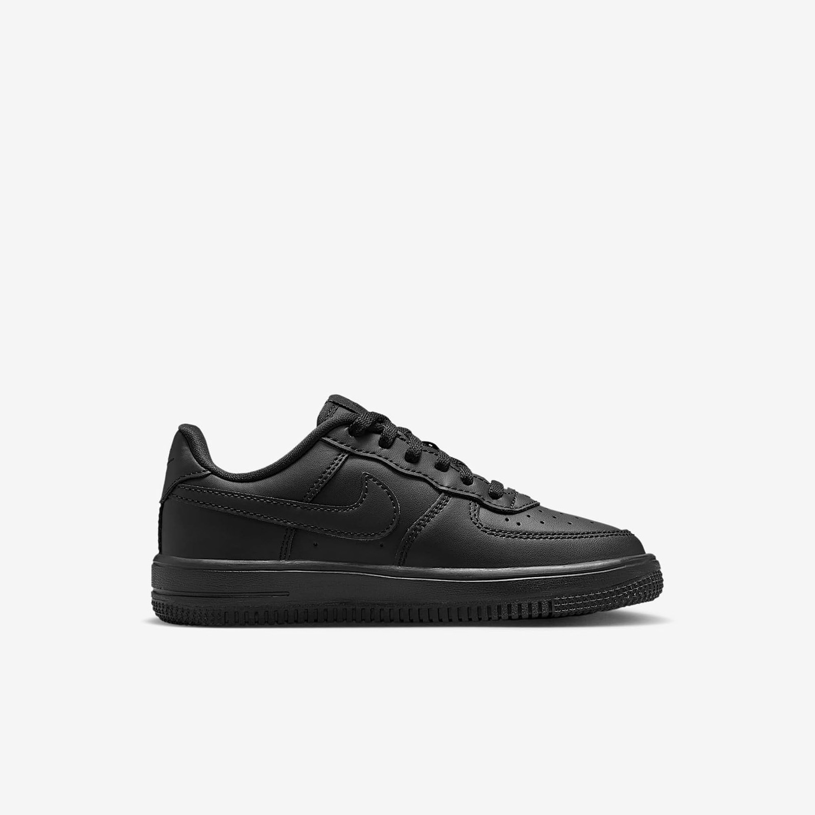 Nike Force 1 Low Little Kids’ Shoes (Black/Black/Black/Black) Size 3 – Black/Bla