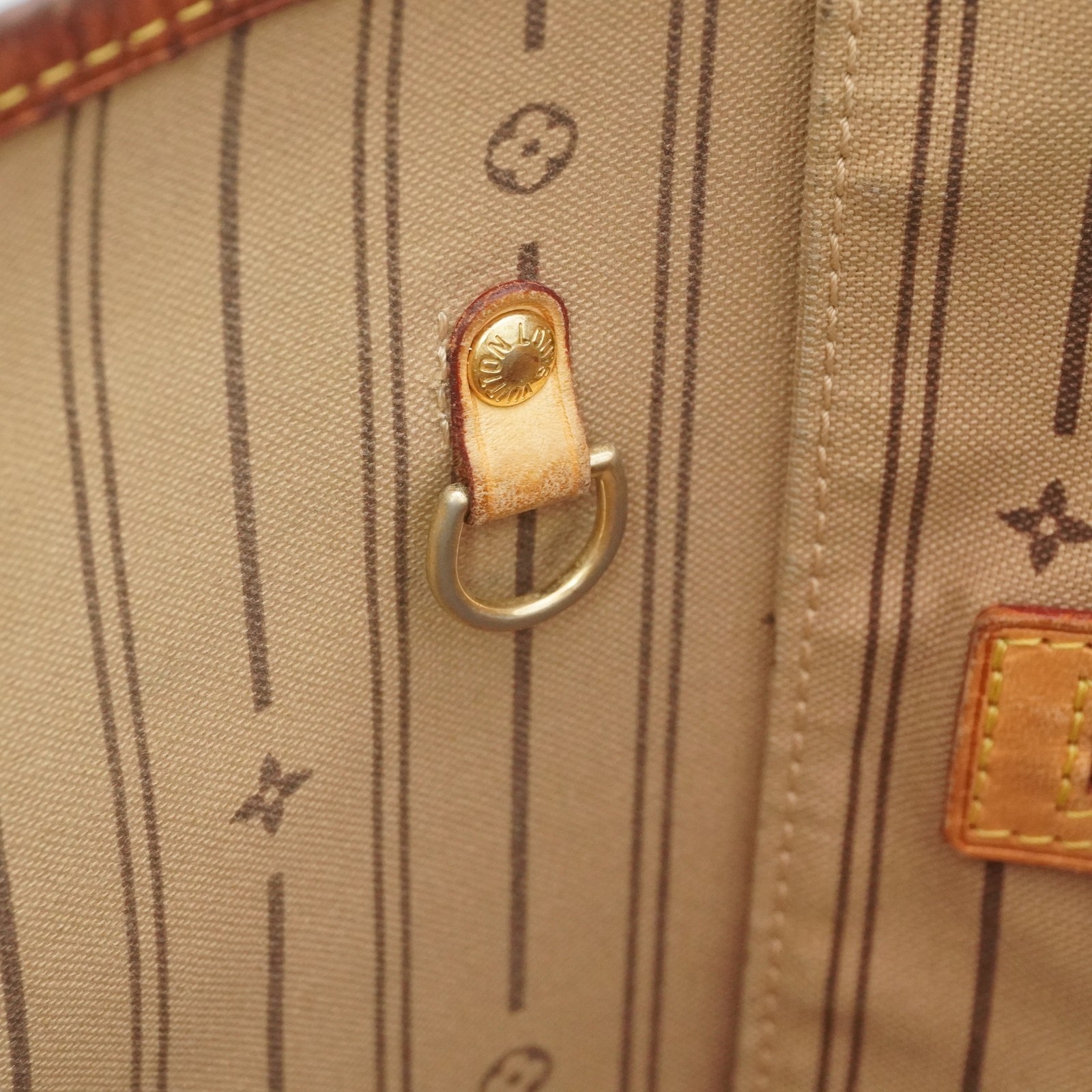 LOUIS VUITTON LV Monogram Neverfull MM M40156 Tote Bag VI2094 Auth #54372A
