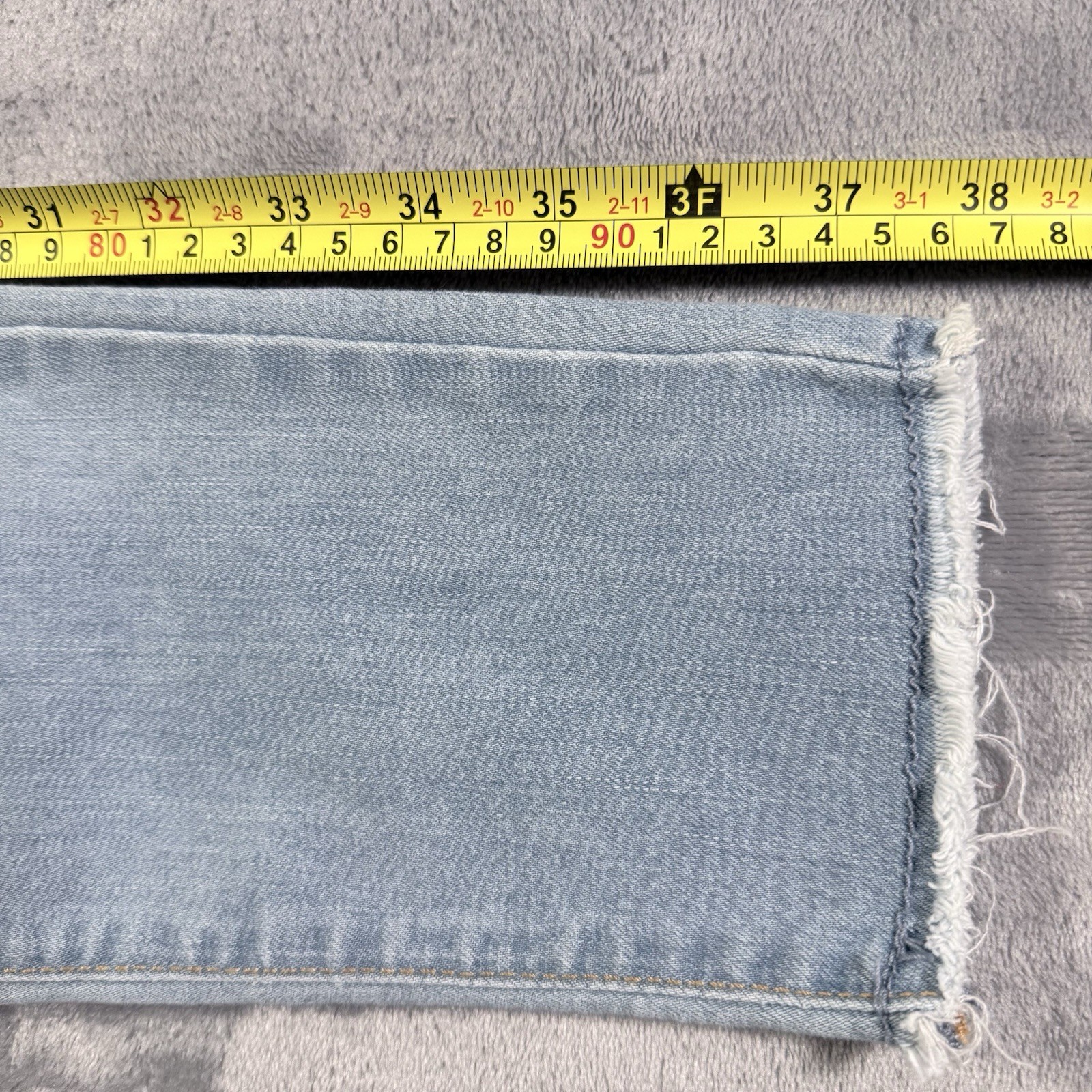 evis 720 Girls 16 Reg High Rise Super Skinny Jeans Distressed Ripped Frayed Hem