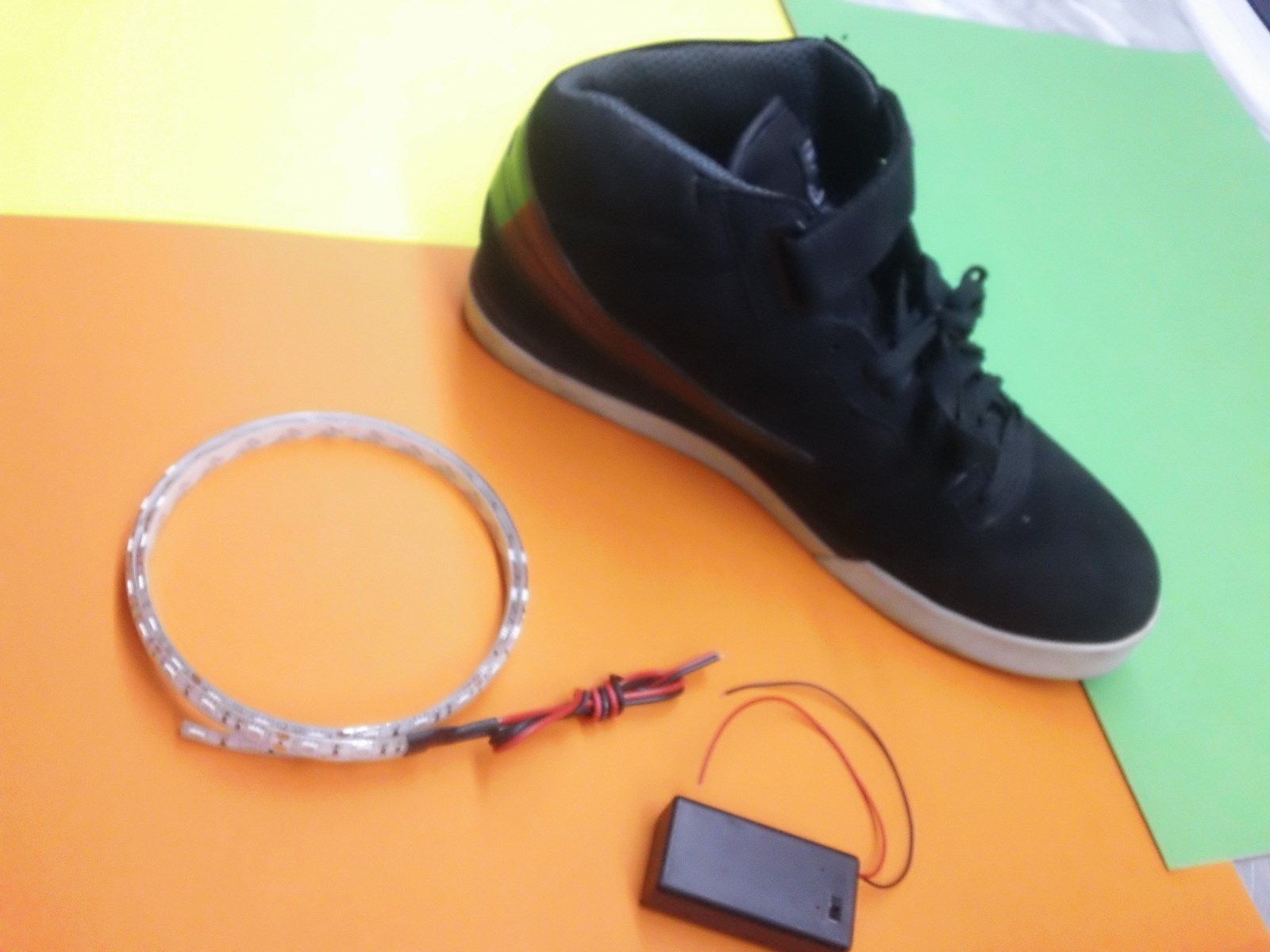LIGHT up “your” SHOES fits any size 5 6 7 8 9 10 11 12 13 14 15 .5 cut to fit
