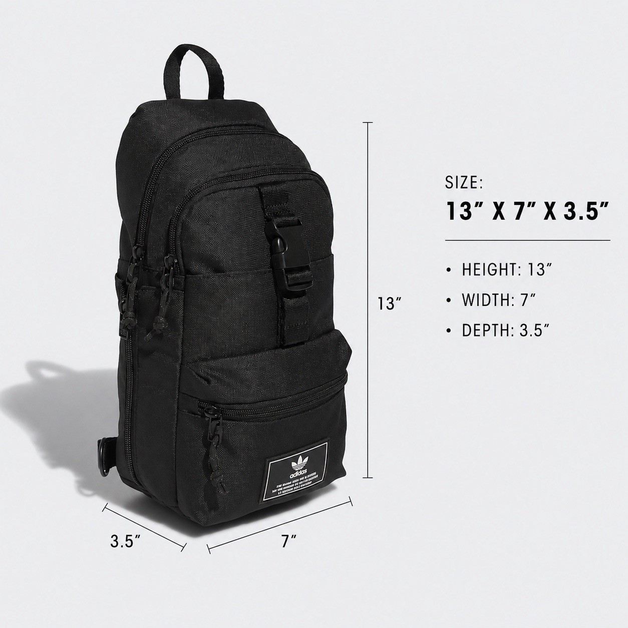 New ADIDAS Utility 3.0 Sling Bag Black