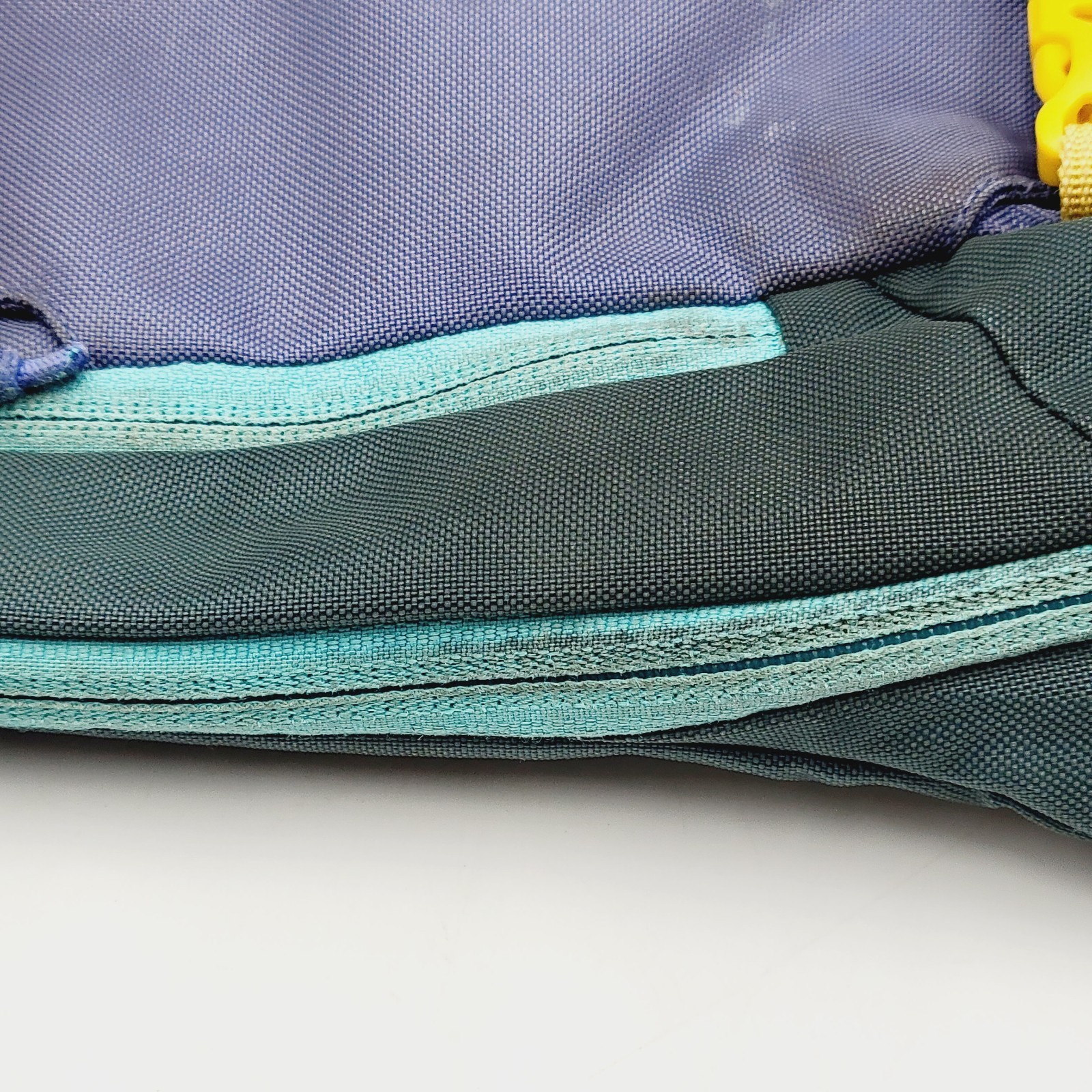 Patagonia Atom Sling Bag 8L Purple Gray Yellow Crossbody Backpack