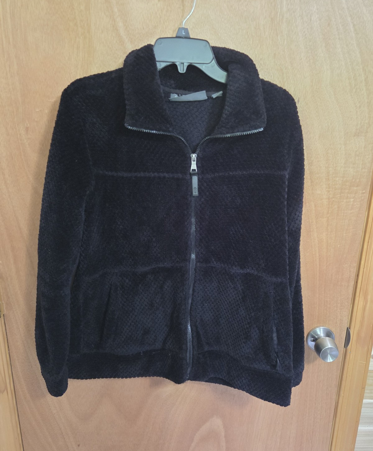 Free Country Women’s Black Full Zip Jacket Long Sleeve Regular Fit Size L