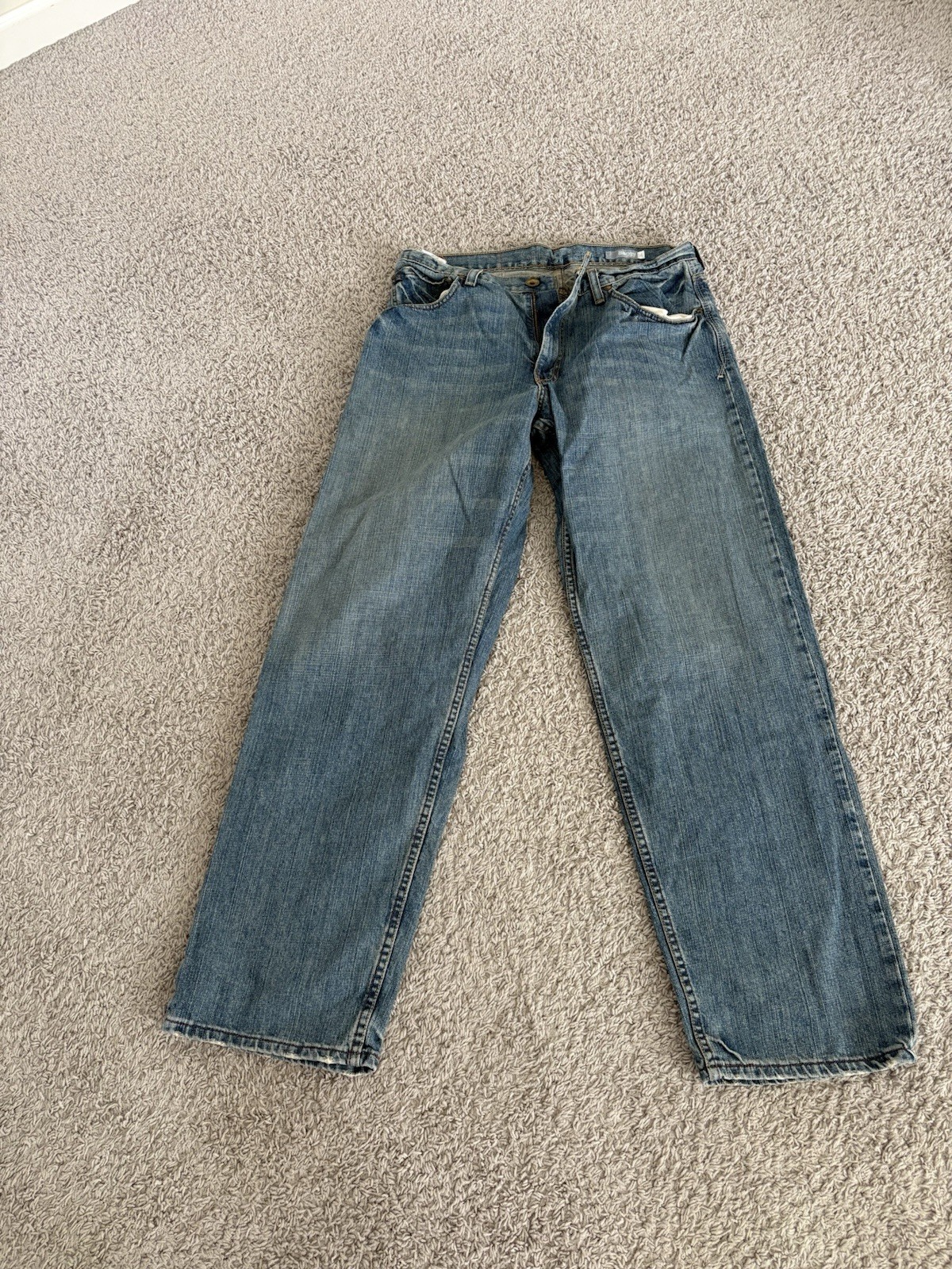 Vtg Levi’s Silver Tab Baggy Jeans Mens Size 34×34 Y2k Manufactured 2010
