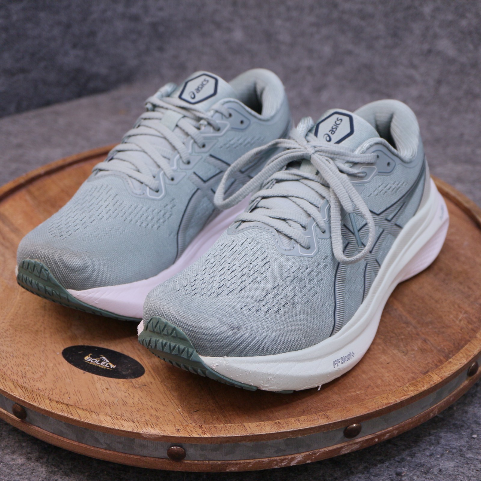 ASICS Gel Kayano 30 Womens Size 8.5 US Mint Tint Pale Running Shoes 1012B357