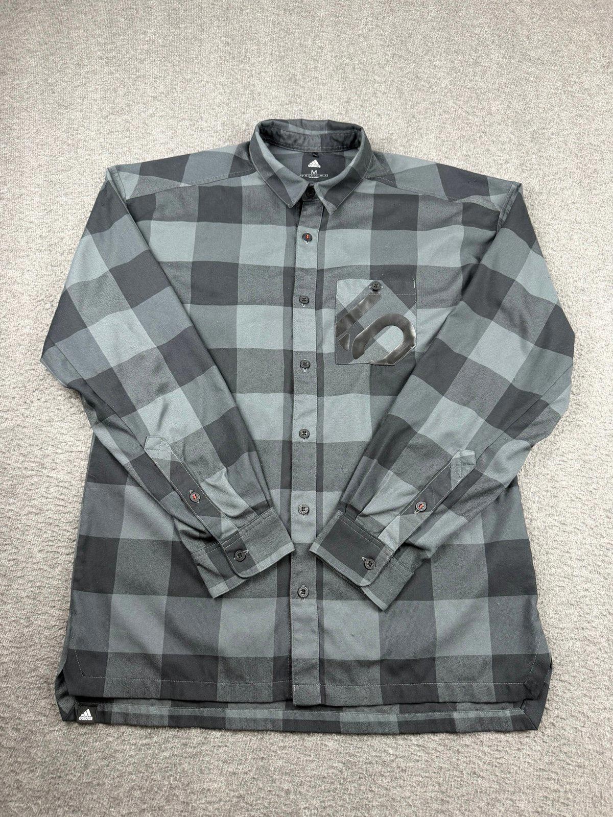 Adidas Five Ten GENDER NEUTRAL Size Medium Brand of the Brave Flannel Shirt
