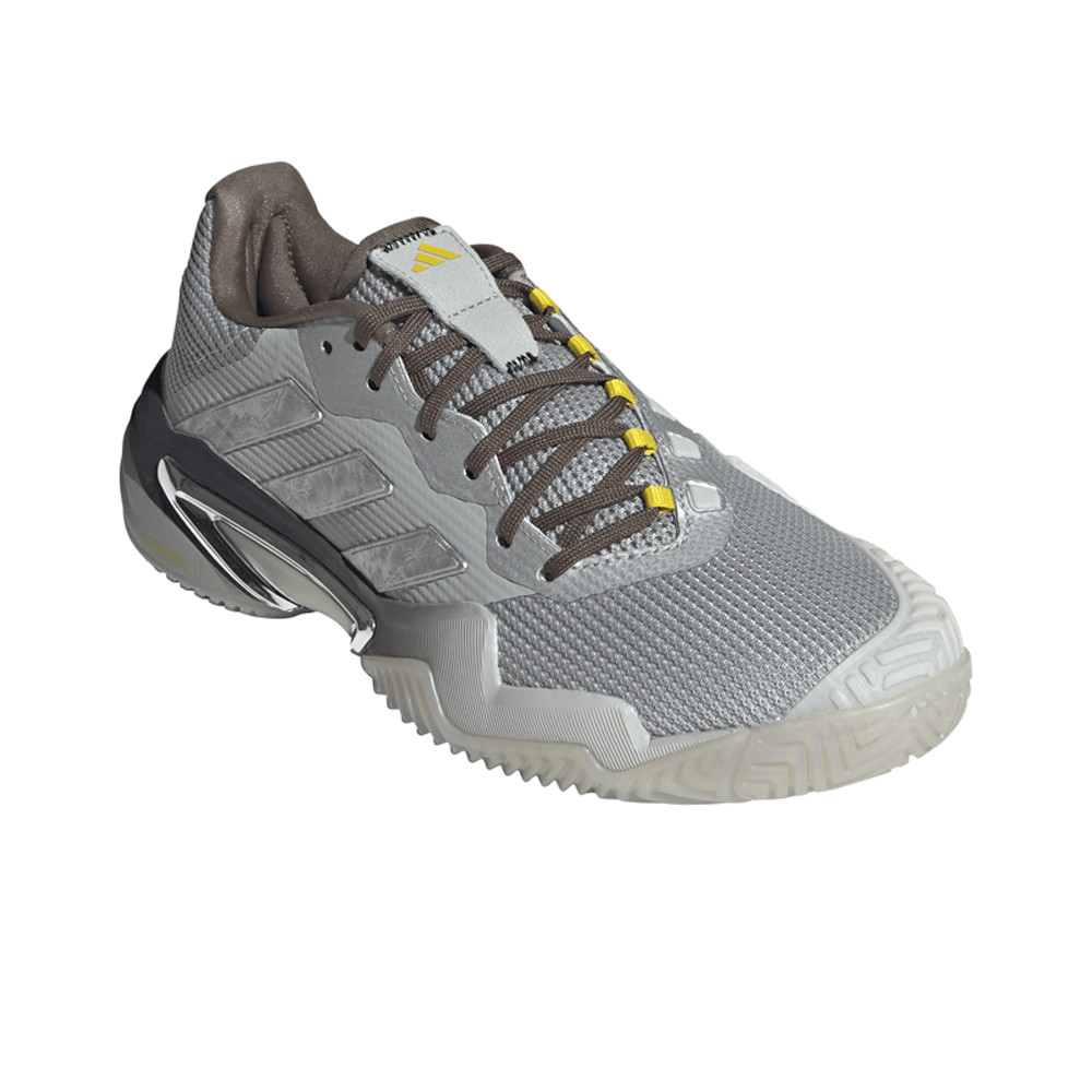 adidas Barricade 13 Tennis Mens Grey Sneakers Athletic Shoes JS1054
