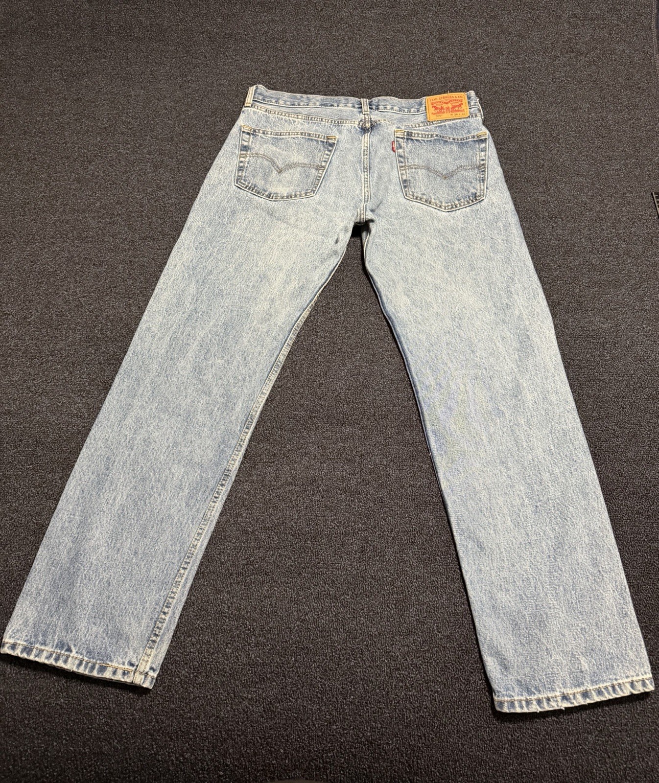 Levi’s® 505® Men’s Regular Fit Jeans Light-Stonewash, 36×32