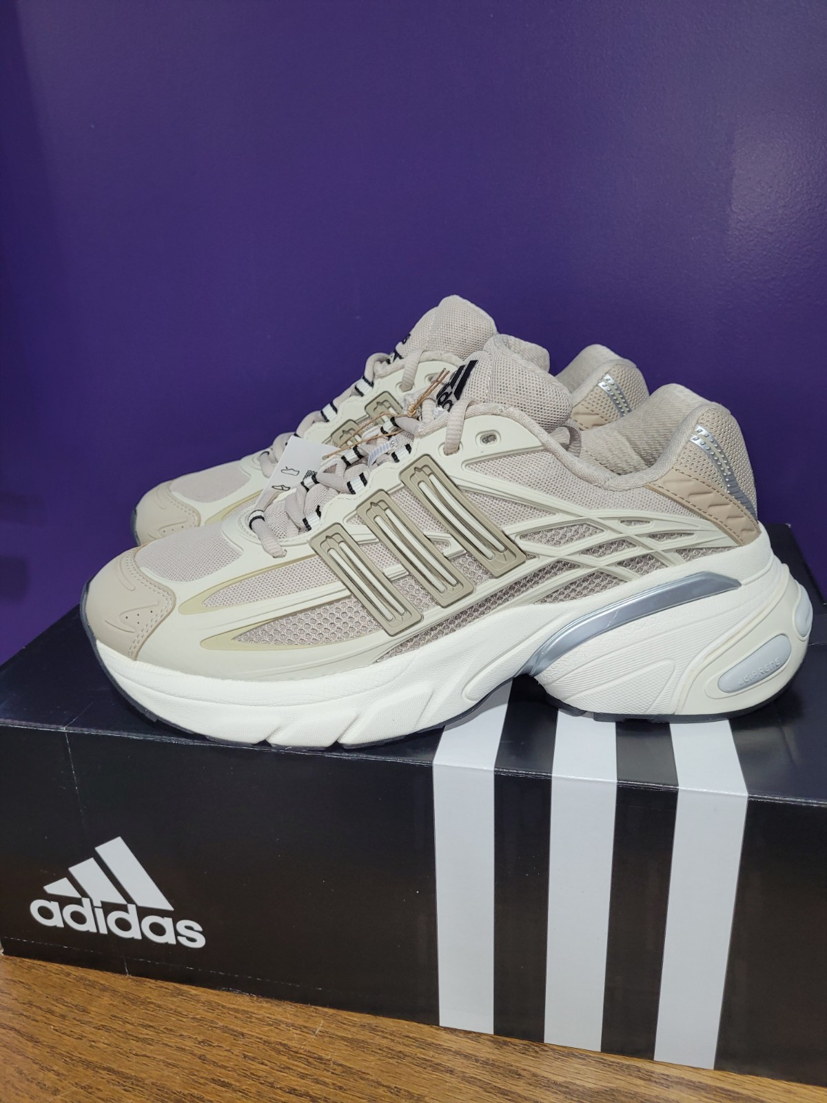 Adidas adistar XLG 2.0 Gray Scale SQUID Womens Sz 13 Alumina Beige 🔥2026 Releas