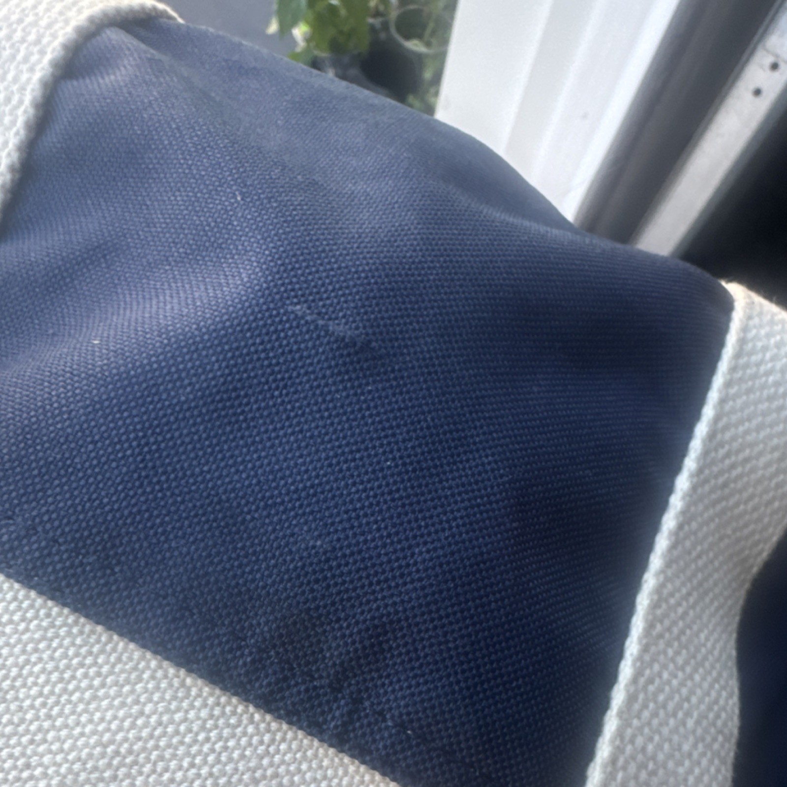 Pusser’s Logo Tote Bag Ivory/Navy