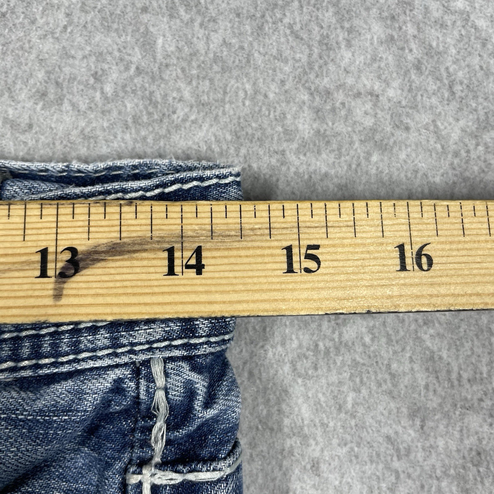 BKE Buckle Aiden straight leg jeans men’s 28R (fits 29×31) blue medium wash