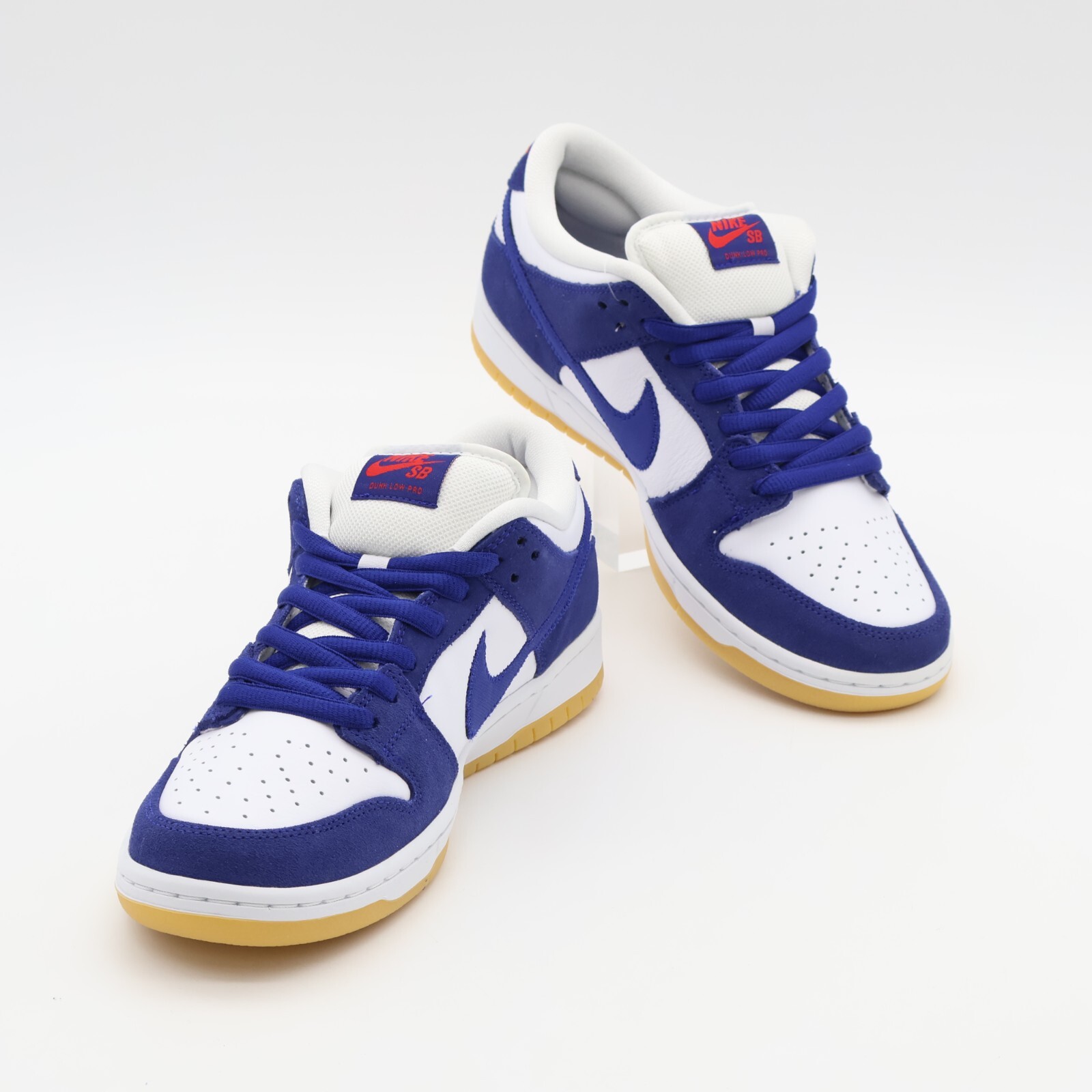 DO9395-400 Nike Dunk Low SB Los Angeles Dodgers Deep Royal Blue White (Men’s)