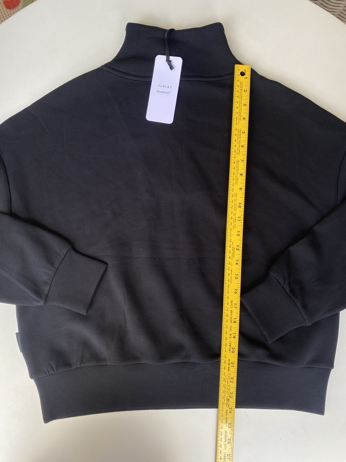 NWT Varley Hawley Half-Zip Sweater Pullover Women’s Size S Color – Black
