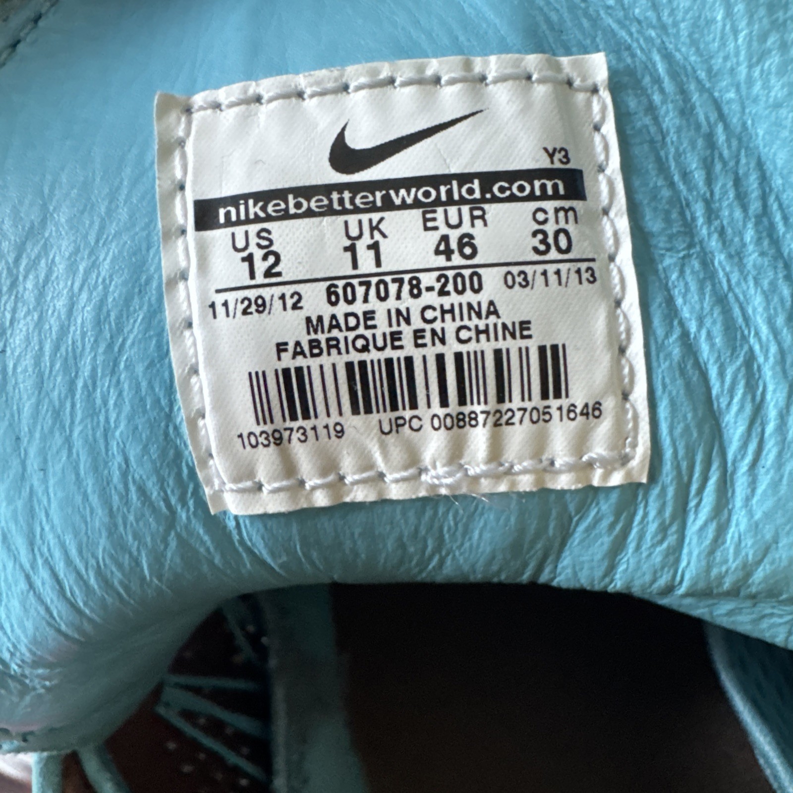 Used Nike LeBron 10 EXT ‘Hazelnut’ Suede Men’s Size 11.5 607078-200 No Box