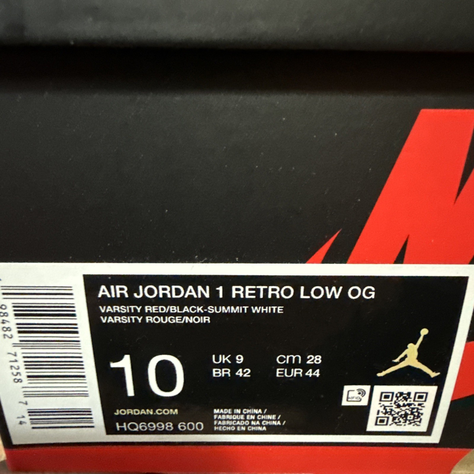 Jordan 1 Low OG Chicago⁠
