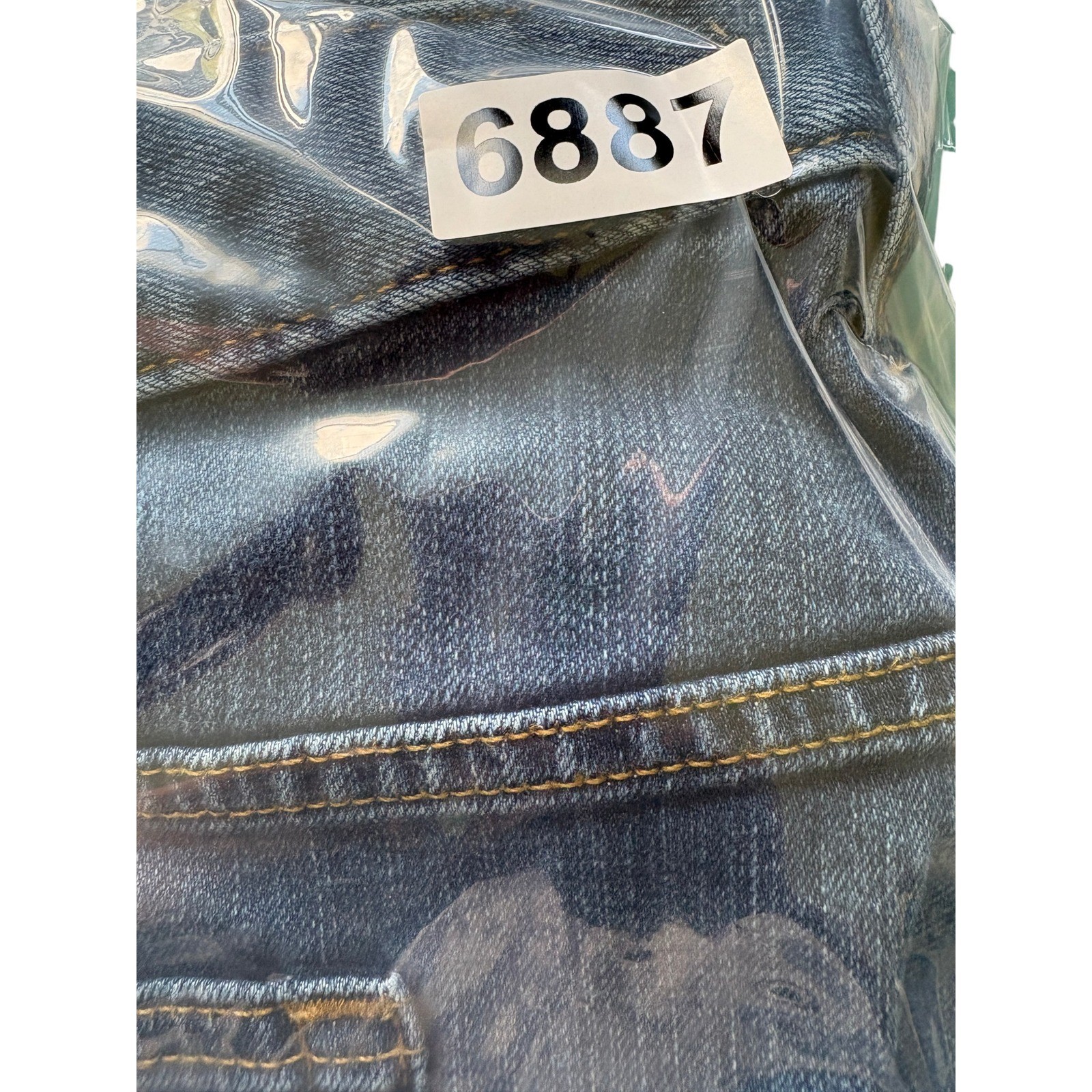 Carhartt Relaxed Fit Jeans Mens 42×30 Blue Denim Straight Leg Workwear Casual