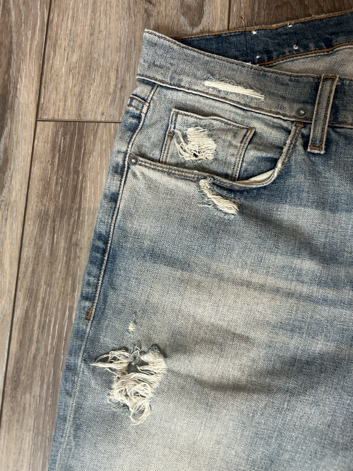 Hudson Men’s Jeans Distressed 36
