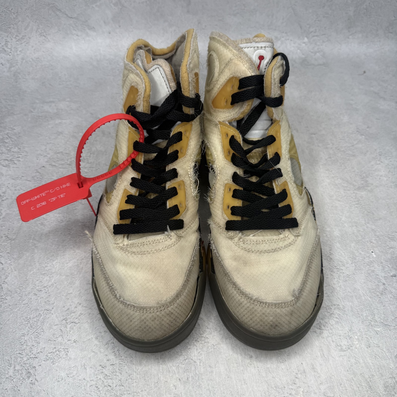 Jordan 5 Retro Off-White Sail *pre-owned* SIZE 8 8M/9.5W