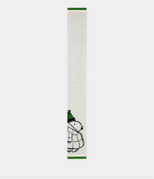Kate Spade x Peanuts Snoopy Scarf Muffler Limited Edition – Retail $149 – NWT
