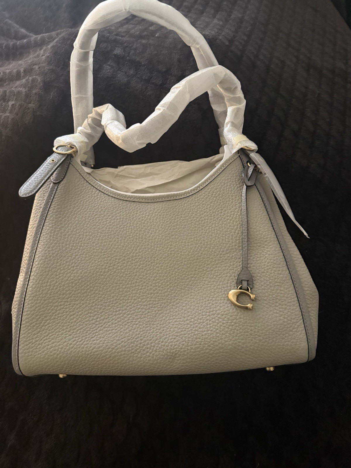 Coach Reserve Lori Shoulder Bag Pebble Leather