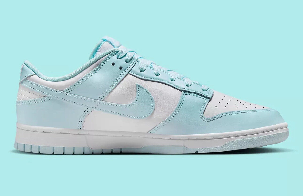 Nike Dunk Low Glacier Blue DV0833-104 Men’s Size New Sneakers Shoes